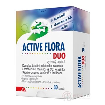 ACTIVE FLORA DUO cps (inov. 2024) 1x30 ks obrázok
