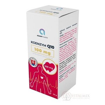 ADAMPharm KOENZYM Q10 100 mg cps 1x60 ks obrázok