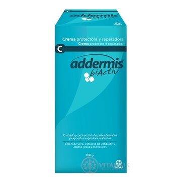 Addermis biActiv C Ochranný krém s oxidom zinočnatým 1x100 g obrázok