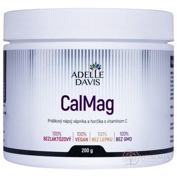 ADELLE DAVIS CalMag s Vitamínom C práškový nápoj 1x200 g obrázok