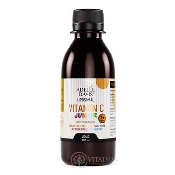 Adelle Davis Liposomal VITAMÍN C Junior tekutý, príchuť mango 1x200 ml obrázok