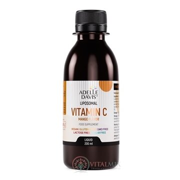 Adelle Davis Liposomal VITAMÍN C tekutý, príchuť mango 1x200 ml obrázok