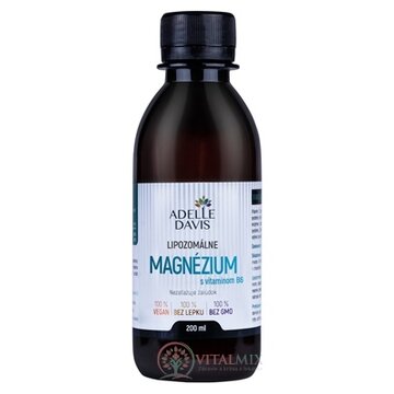 ADELLE DAVIS Lipozomálne MAGNÉZIUM s vitamínom B6 1x200 ml obrázok