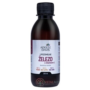 ADELLE DAVIS Lipozomálne ŽELEZO s vitamínom C 1x200 ml obrázok