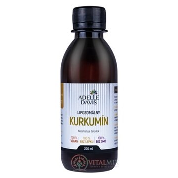 ADELLE DAVIS Lipozomálny KURKUMÍN 1x200 ml obrázok