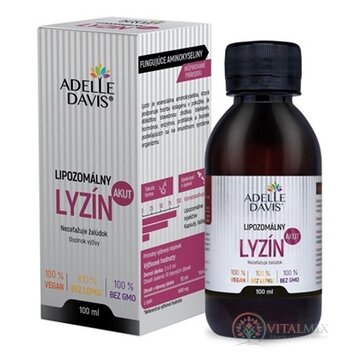 Adelle Davis Lipozomálny LYZÍN AKUT 1x100 ml obrázok