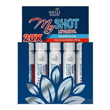 Adelle Davis MgSHOT Liposomal ampuly (magnézium 375 mg) (po 25 ml) 1x20 ks obrázok