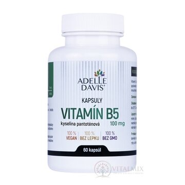 ADELLE DAVIS VITAMÍN B5, kys. pantoténová 100 mg cps 1x60 ks obrázok