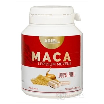 ADIEL MACA 100% Pure cps 400 mg 1x90 ks obrázok