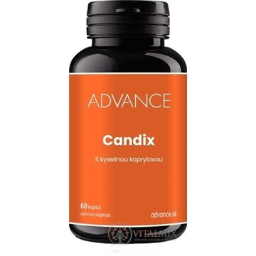 ADVANCE Candix - s kyselinou kaprylovou cps (inov.2024, zloženie) 1x60 ks obrázok
