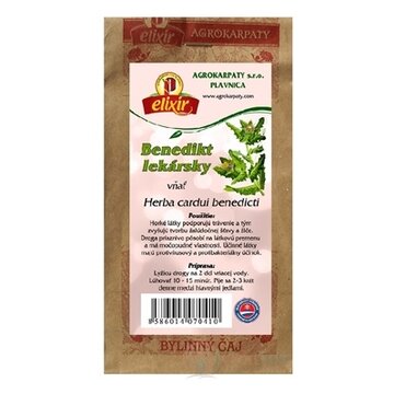 AGROKARPATY BENEDIKT LEKÁRSKY vňať bylinný čaj 1x30 g obrázok