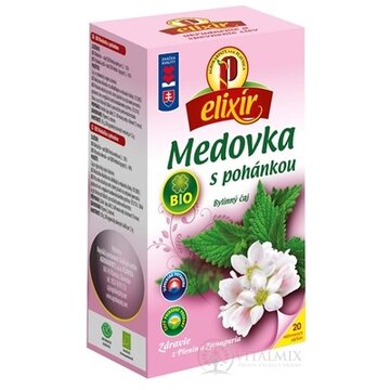 AGROKARPATY BIO Medovka s pohánkou bylinný čaj, balené vrecúška, 20x1,5 g (30 g) obrázok