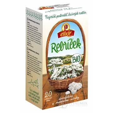 AGROKARPATY BIO Rebríček obyčajný bylinný čaj, čistý prírodný produkt, 20x2 g (40 g) obrázok