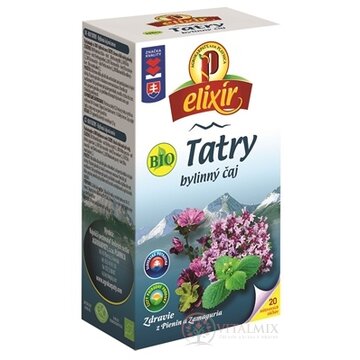 AGROKARPATY BIO Tatry bylinný čaj, čistý prírodný produkt 20x1,5 g (30 g) obrázok