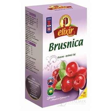 AGROKARPATY BRUSNICA pravá ovocno - bylinný čaj, balené vrecúška, 20x1,5 g (30 g) obrázok