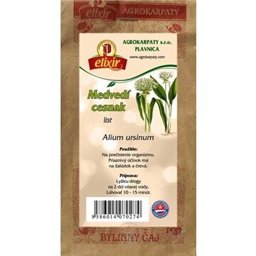 AGROKARPATY CESNAK MEDVEDÍ list bylinný čaj 1x30 g obrázok