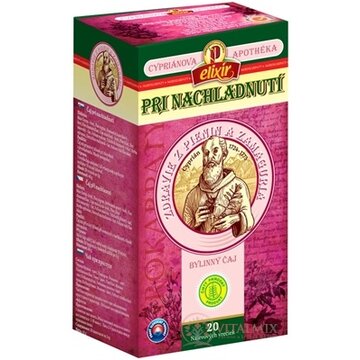 AGROKARPATY CYPRIÁN, PRI NACHLADNUTÍ bylinný čaj, čistý prírodný produkt, 20x2 g (40 g) obrázok