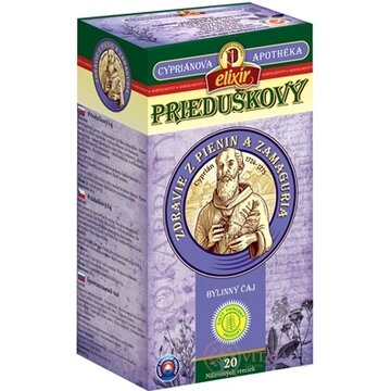 AGROKARPATY CYPRIÁN, PRIEDUŠKOVÝ bylinný čaj, čistý prírodný produkt, 20x2 g (40 g) obrázok