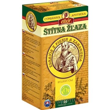 AGROKARPATY CYPRIÁN, ŠTÍTNA ŽĽAZA bylinný čaj, čistý prírodný produkt, 20x2 g (40 g) obrázok