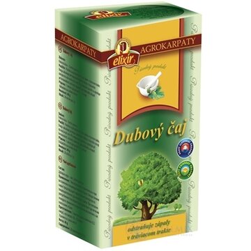 AGROKARPATY DUBOVÝ ČAJ prírodný produkt, 20x2 g (40 g) obrázok