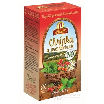 AGROKARPATY elixír BIO Chrípka a prechladnutie ovocno - bylinný čaj v nálevových vreckách 20x2 g (40 g) obrázok