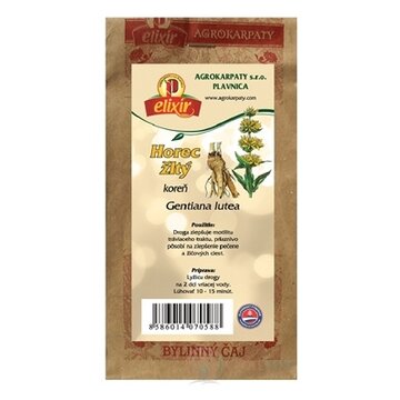 AGROKARPATY HOREC ŽLTÝ koreň bylinný čaj 1x30 g obrázok