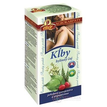 AGROKARPATY KĹBY bylinný čaj, čistý prírodný produkt, 20x2 g (40 g) obrázok