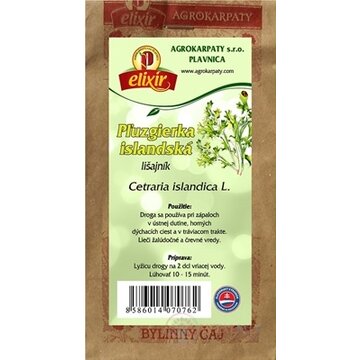 AGROKARPATY PĽUZGIERKA ISLANDSKÁ bylinný čaj 1x30 g obrázok
