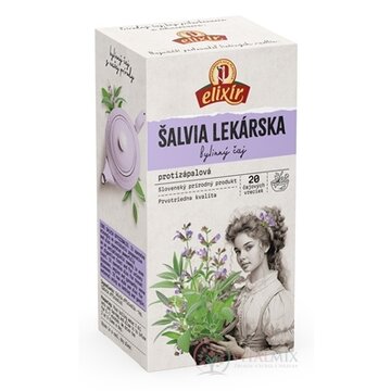 AGROKARPATY ŠALVIA LEKÁRSKA bylinný čaj, čistý prírodný produkt, 20x2 g (40 g) obrázok