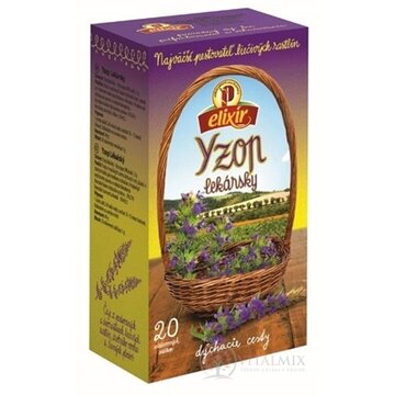 AGROKARPATY YZOP Lekársky protizápalový čaj 20x2 g (40 g) obrázok