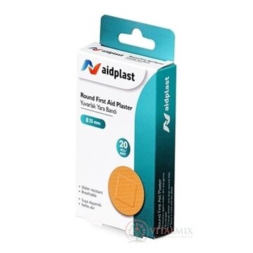 Aidplast Okrúhla náplasť 1x20 ks obrázok