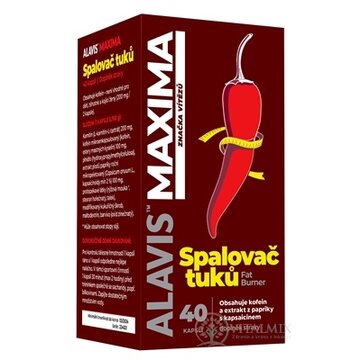 ALAVIS MAXIMA Spaľovač tukov cps 1x40 ks obrázok