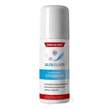 Alfasilver na ošetrenie rán, sprej 1x125 ml obrázok