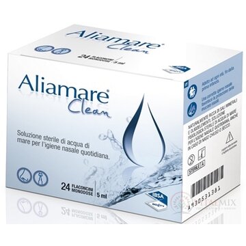 ALIAMARE Clean roztok izotonický na dennú hygienu nosa 24x5 ml obrázok