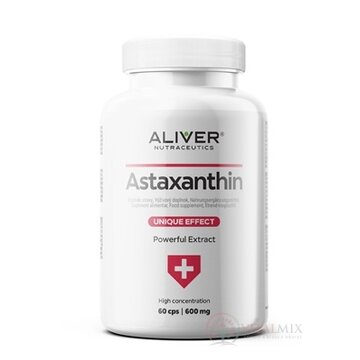 ALIVER Astaxanthin cps 1x60 ks obrázok