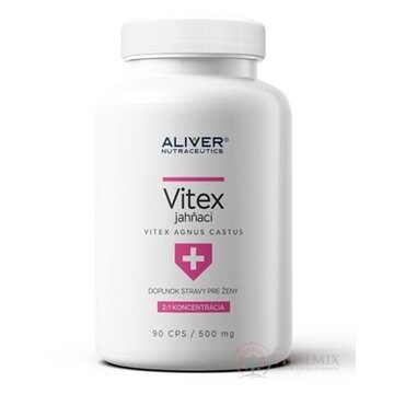 ALIVER Vitex jahňací cps (Vitex agnus castus extrakt) 1x90 ks obrázok