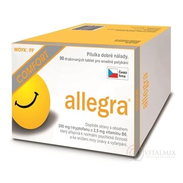 allegra COMFORT tbl 1x90 ks obrázok