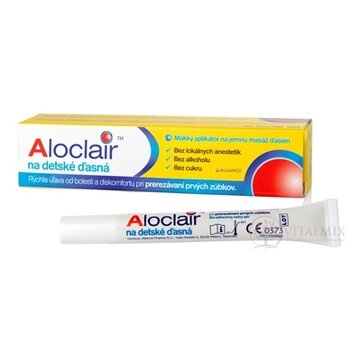 Aloclair na detské ďasná ústny gél pri prerezávajúcich sa zúbkoch 1x10 ml obrázok