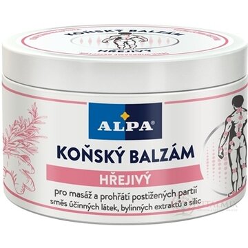 ALPA KONSKÝ BALZAM Hrejivý masážny 1x250 ml obrázok