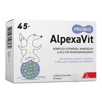 AlpexaVit PROBIO 45+ cps 1x30 ks obrázok