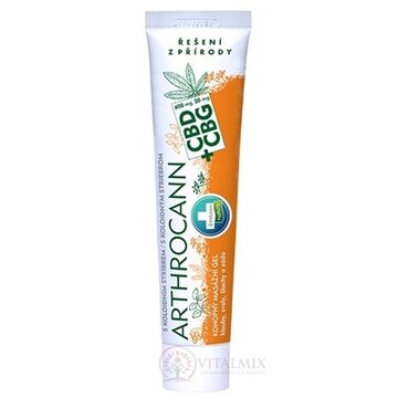Annabis ARTHROCANN  CBD + CBG gél konopný, masážny, s koloidným striebrom 1x75 ml obrázok