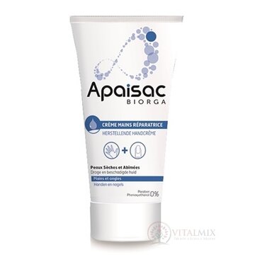 Apaisac BIORGA Reparačný krém na ruky modrá rada (Restorative Hand Cream) 1x50 ml obrázok