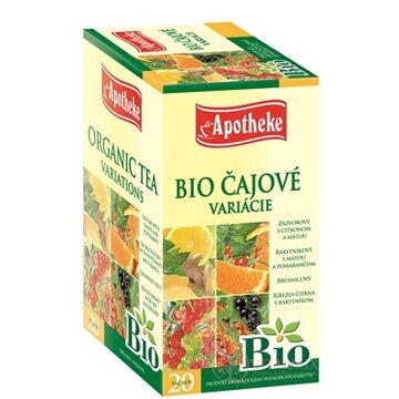 APOTHEKE BIO ČAJOVÉ VARIÁCIE 10x1,5 g, 10x1,8 g, 1x20 ks (33 g) obrázok