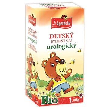 APOTHEKE BIO DETSKÝ BYLINNY ČAJ UROLOGICKÝ nálevové vrecká (od ukončeného 1. roka) 20x1,5 g (30 g) obrázok