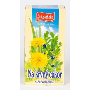 APOTHEKE ČAJ NA KRVNÝ CUKOR S ČUČORIEDKOU 20x1,5 g (30 g) obrázok
