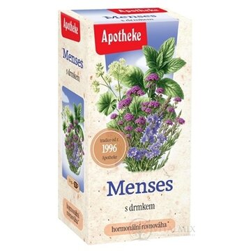 APOTHEKE ČAJ NA MENZES s drmekom bylinná zmes v nálevových vreckách 20x1,5 g (30 g) obrázok
