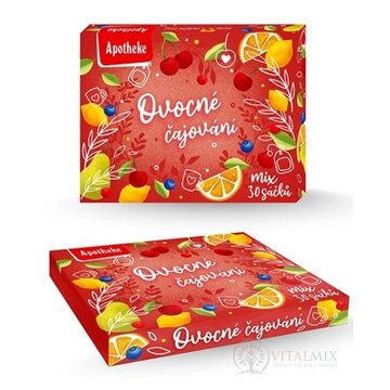 APOTHEKE KOLEKCIA Ovocné čajovanie ovocné čaje v nálevových vreckách 30x2 g (96 g) obrázok