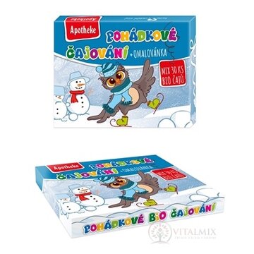APOTHEKE KOLEKCIA Rozprávkové čajovanie BIO ovocné a bylinné čaje v nálevových vreckách + omaľovánka (inov.2022) 1x30 ks obrázok