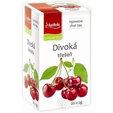 APOTHEKE PREMIER SELECTION ČAJ DIVOKÁ ČEREŠŇA 20x2 g (40 g) obrázok