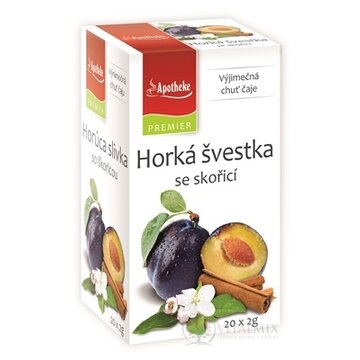 APOTHEKE PREMIER SELECTION ČAJ Horúca slivka so škoricou 20x2 g (40 g) obrázok
